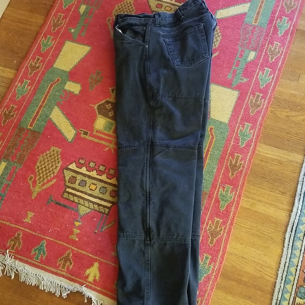 Draggin kevlar motorcycle jeans black mens 36×34